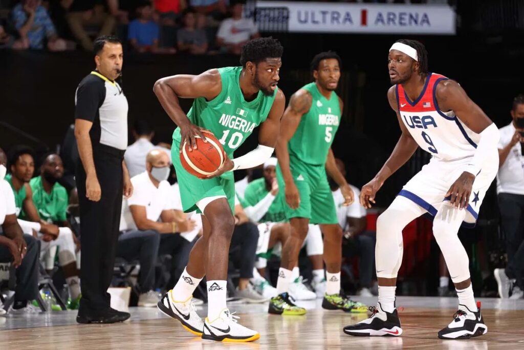 Basketball Nigeria vs USA
